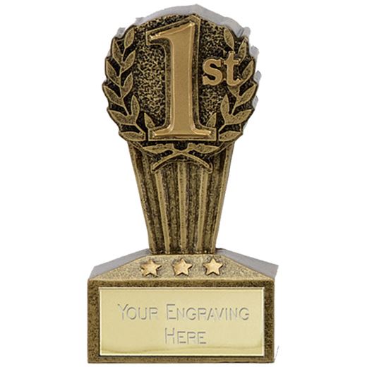 Micro Trophy First Award 7.5cm (3")