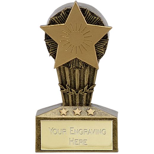 Micro Trophy Star Award 7.5cm (3")