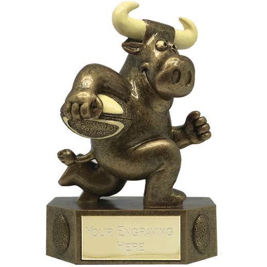 Prize Bull Rugby Trophy 12.5cm (5")