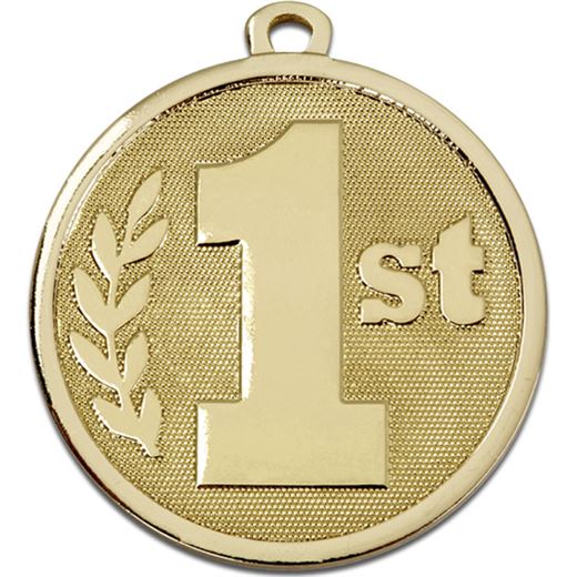 Gold Galaxy 1st Place Medal 45mm (1.75")