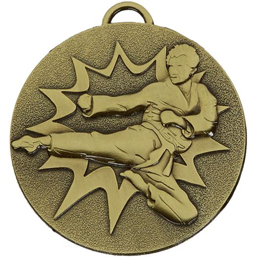 Bronze Target Karate Medal 50mm (2")