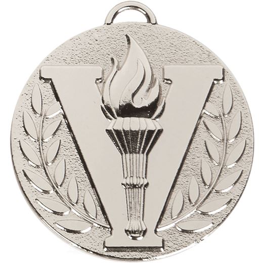 Silver Target Victory Medal 50mm (2")