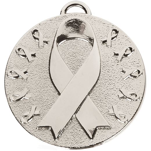 Silver Target Awareness Medal 50mm (2")