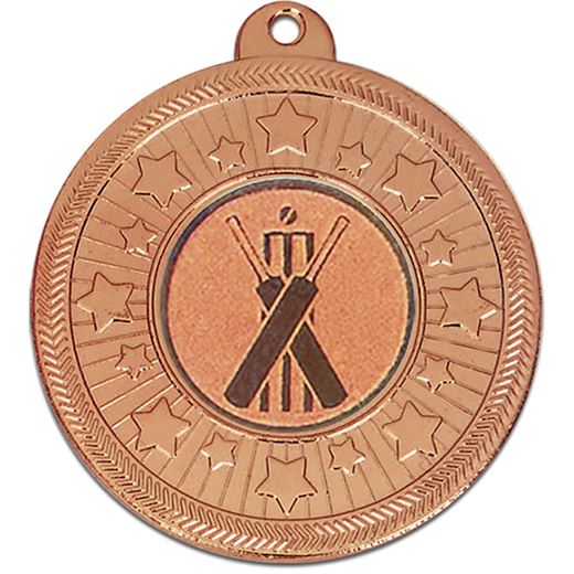 Bronze Multi Star Medal with Centre Disc 50mm (2")