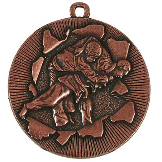 X-Plode Bronze Judo Medal 50mm (2")