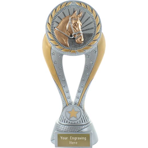 Majestic Curve Equestrian Trophy 24cm (9.5")