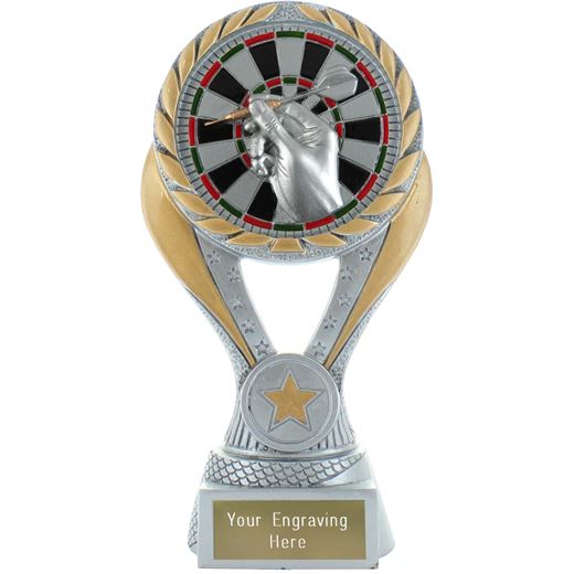 Majestic Curve Darts Trophy 18cm (7")