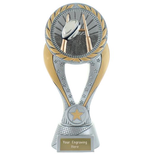 Majestic Curve Rugby Trophy 21cm (8.25")
