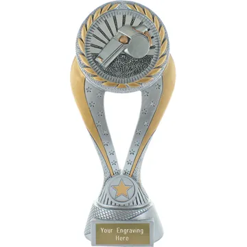 XP004A RESIN FOOTBALL REFEREE TROPHY SIZE 12.75 CM  FREE ENGRAVING 