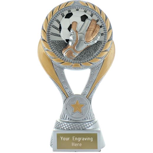 Majestic Curve Goalkeeper Trophy 18cm (7")
