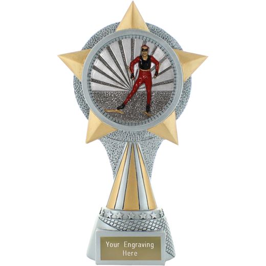 Alpine Cross Country Skiing Trophy 21cm (8.25")