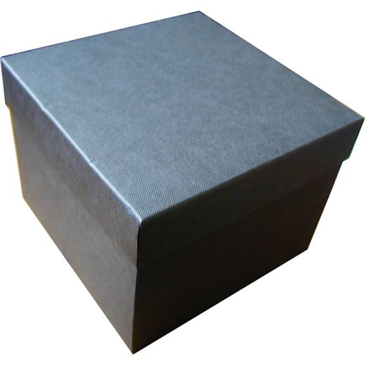Dark Grey 1/2pt Tankard Presentation Box with Silk Lining 12cm x 15cm