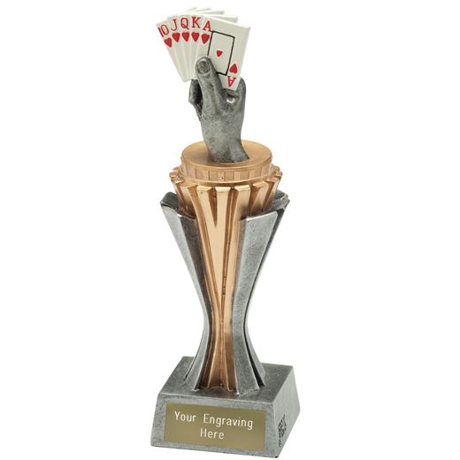 Flexx Cards Trophy Silver and Gold 21.5cm (8.5")