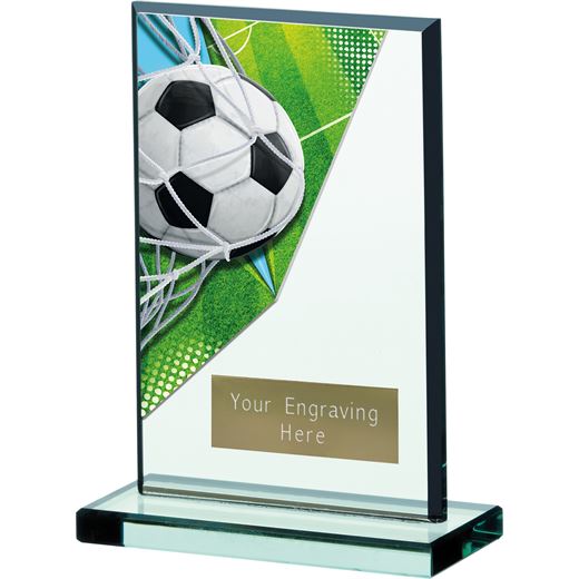 Football Acrylic Glass Award 15cm (6")