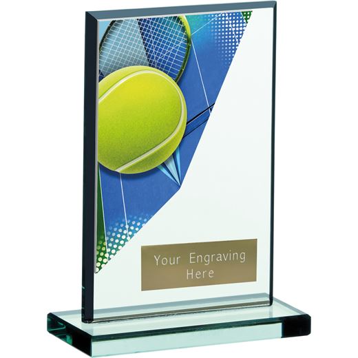 Tennis Acrylic Glass Award 15cm (6")