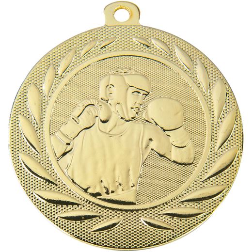 Boxing Gallant Medal Gold 50mm (2")