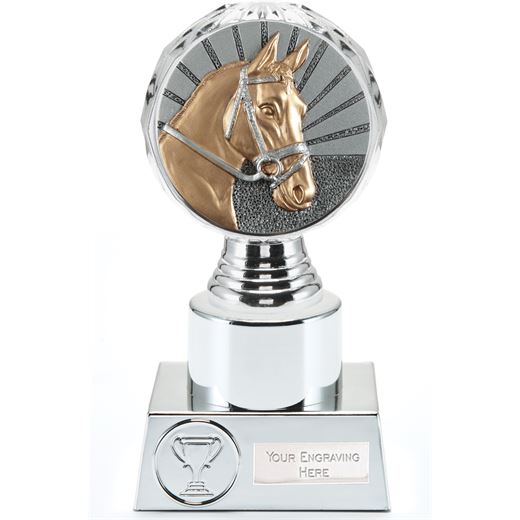 Horse Trophy Silver Hemisphere 16.5cm (6.5")