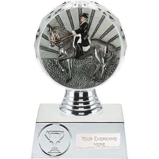 Dressage Trophy Silver Hemisphere 13.5cm (5.25")
