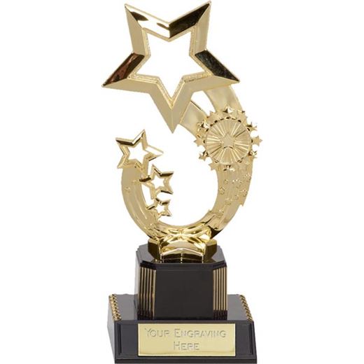 Gold Rising Star Trophy 19.5cm (7.75")