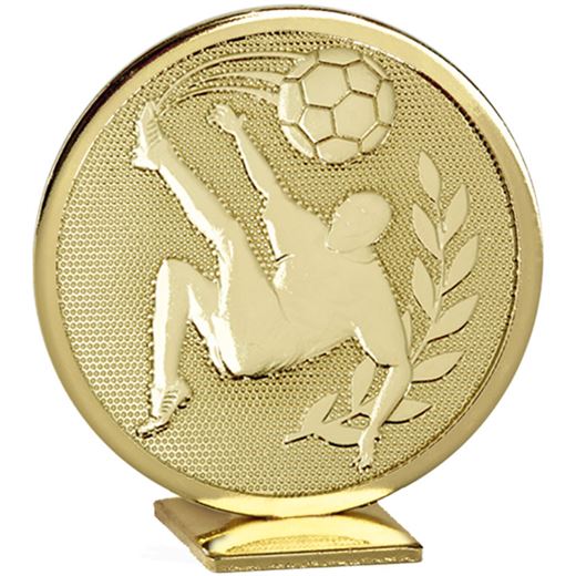 Gold Global Football Self Standing Award 60mm (2.25")