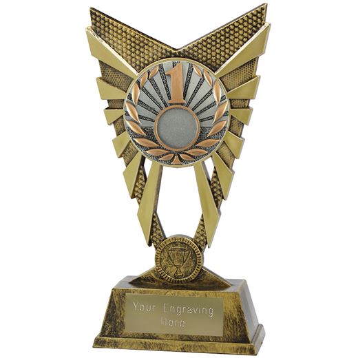 Valiant 1st Place Trophy Gold 23cm (9")