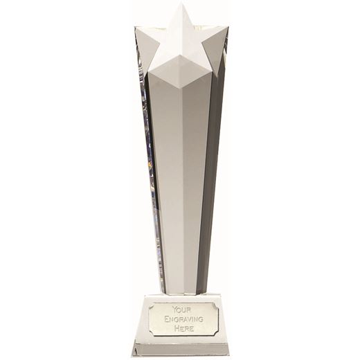 Optical Crystal Towering Star Award 28.5cm (11.25")