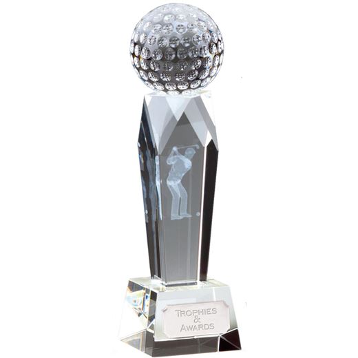 Campbell Golf Optical Crystal Award 15cm (6")