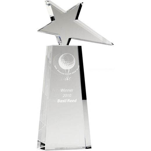 Optical Crystal Polar Star Award 25.5cm (10")