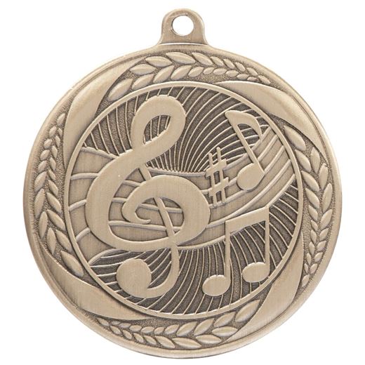 Typhoon Music Medal Gold 55mm (2.25")