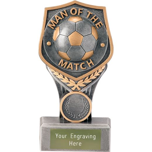 Football Man of the Match Falcon Trophy 15cm (6")