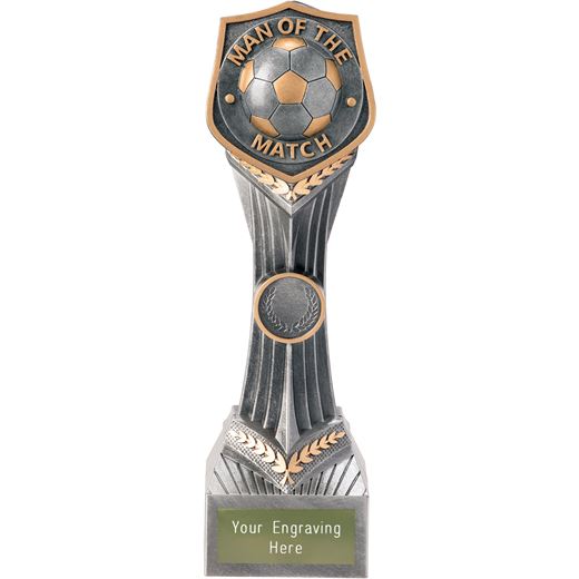 Football Man of the Match Falcon Trophy 24cm (9.5")