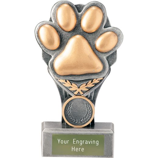 Dog Paw Falcon Trophy 15cm (6")