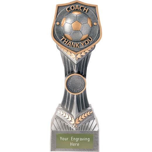 Football Coach - Thank You Falcon Trophy 22cm (8.75")