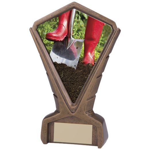 Gold Resin Phoenix Gardening Centre Trophy 17cm (6.75")