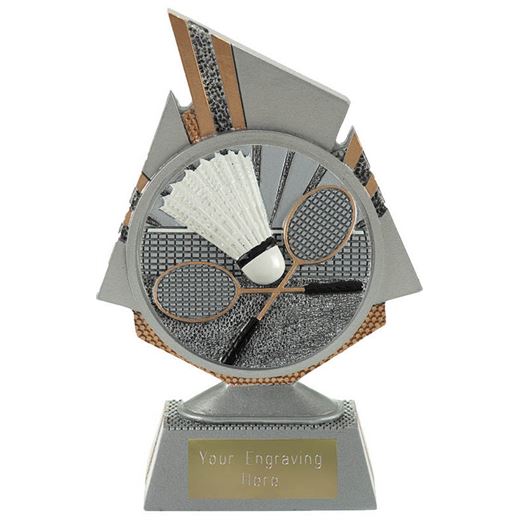 Shard Badminton Trophy 15cm (6")