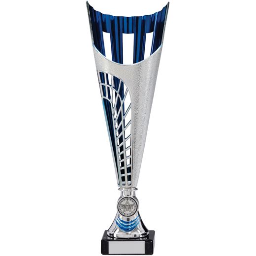 Garrison Trophy Cup Silver & Blue Series 31.5cm (12.5")