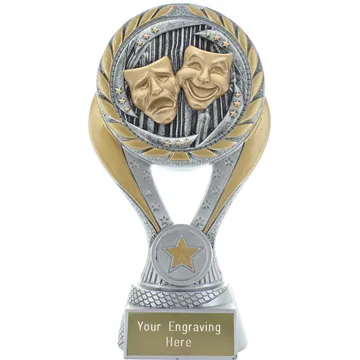 Drama Plaques, 5 X 7 Show Stopper Drama Masks Trophy Plaque With Custom Engraving Prime