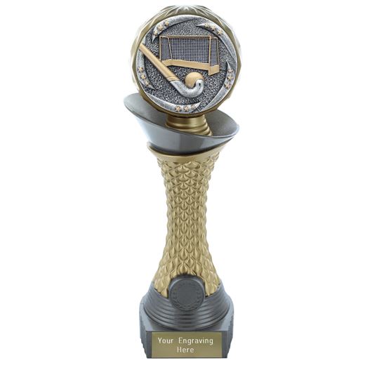 Orbit Tower Field Hockey Trophy Silver & Gold 23.5cm (9.25")