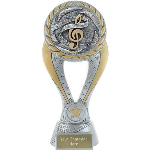 Cosmic Curve Music Trophy 21cm (8.25")