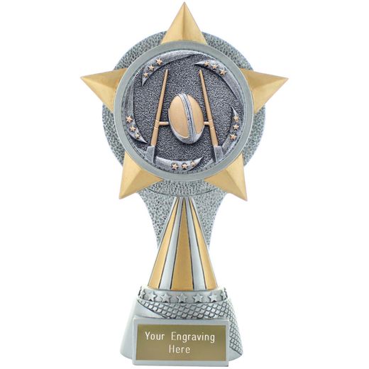 Summit Rugby Trophy 21cm (8.25")