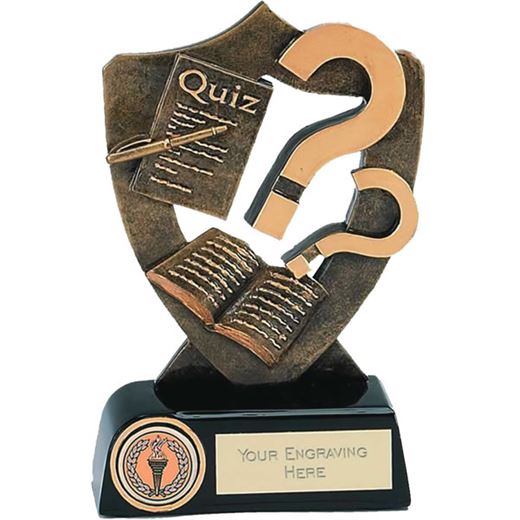 Quiz Competition Trophy 16.5cm (6.5")