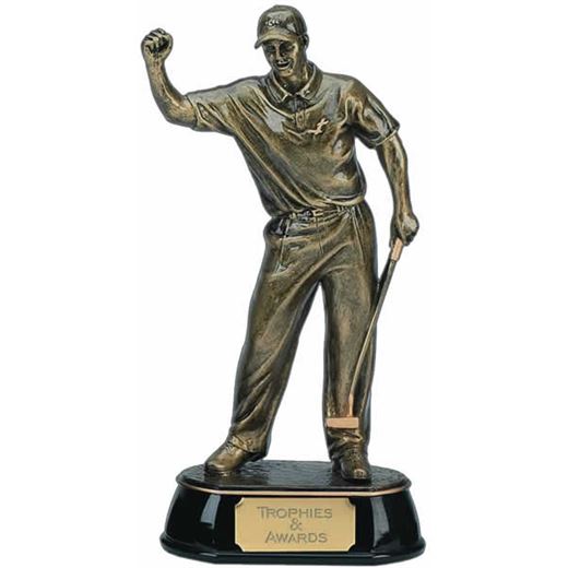 Gold Golf Award Trophy of Golfer 19.5cm (7.75")