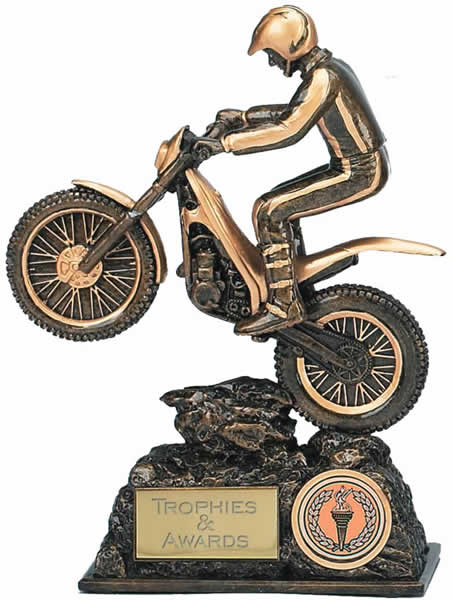 Star Blast Motorcross Trophy Motorsports/Motorbike Award FREE Engraving 3 sizes 