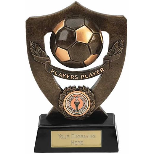Players Player Football Shield Award 18cm (7")