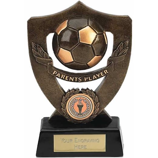 Parents Player Football Shield Award 18cm (7")