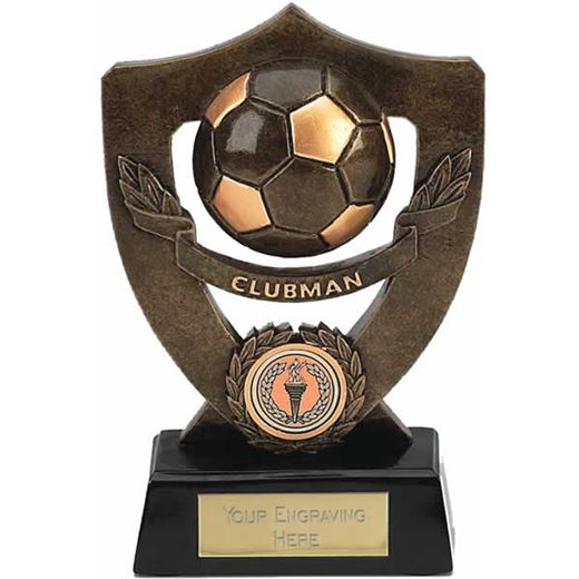 Clubman Football Shield Award 18cm (7")
