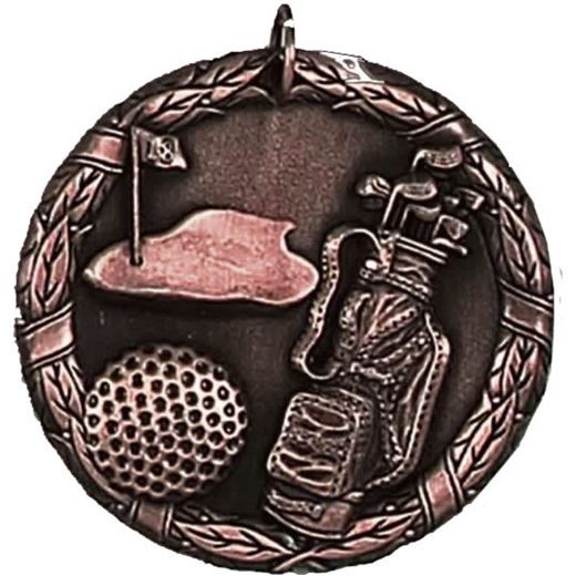 Laurel Golf Bronze Medal 50mm (2")