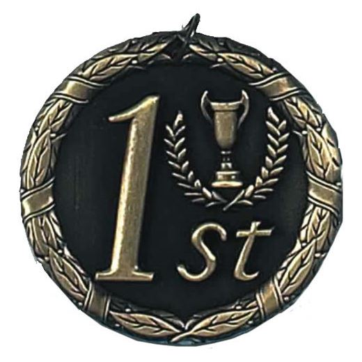 Laurel 1st Place Medal 50mm (2")