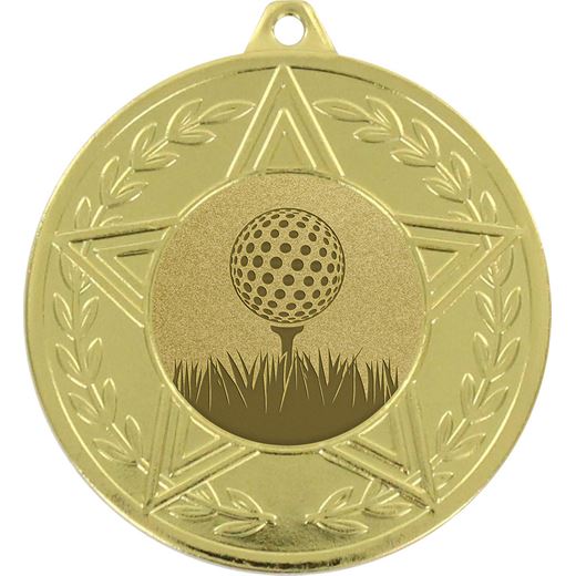 Sirius Golf Ball Medal Gold 50mm (2")