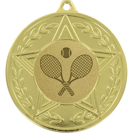 Sirius Tennis Medal Gold 50mm (2")